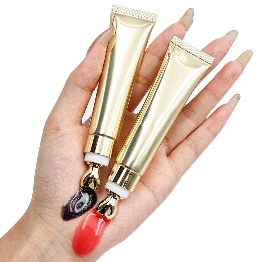 Lilywild High Quality Flavored Organic Natural Tinted Moisturizing Lip Gloss Soft Tube Custom logo Lip Balm - Image 2