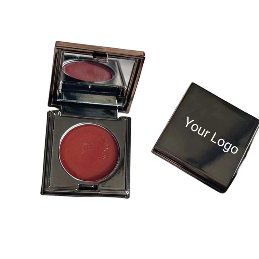 Custom Small Size Cheek Lip Mud Duo-use Cosmetics Silky Matte Finish Cheek Lip Clay High Pigment Lipstick Blush - Image 3