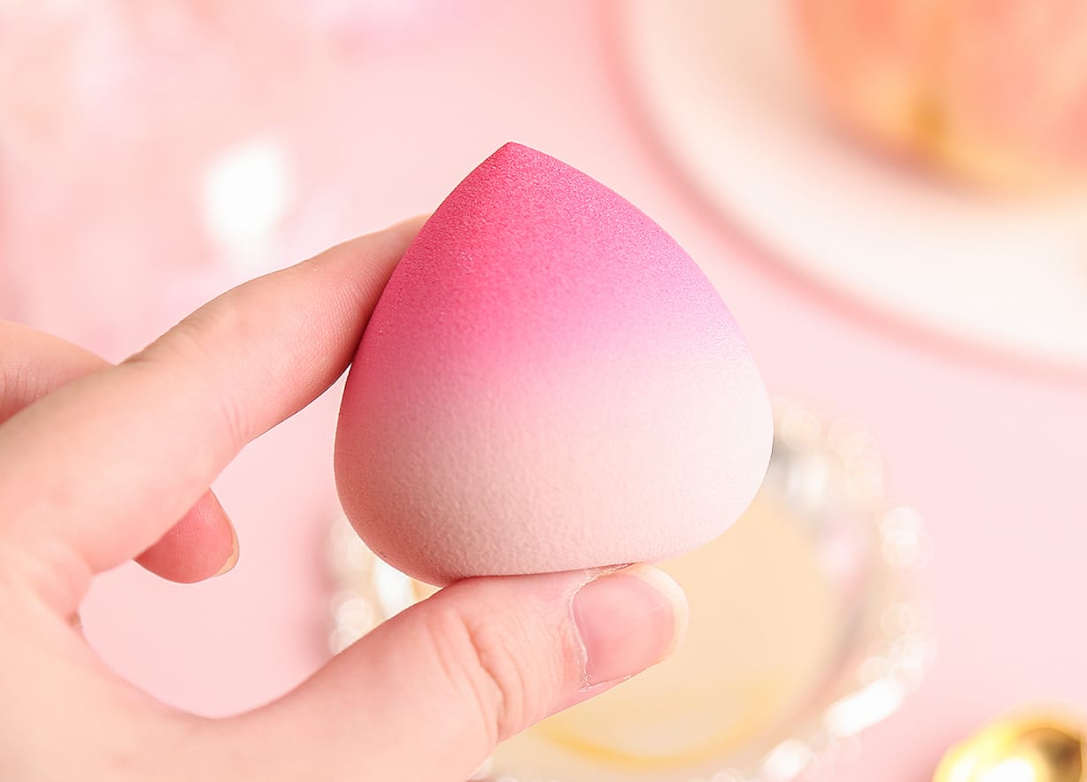 Face Cosmetic Puff Hot Sell Free Sample Egg Cartons Case Container Beauty Blending Luxury Make up Remover Puff - Image 7