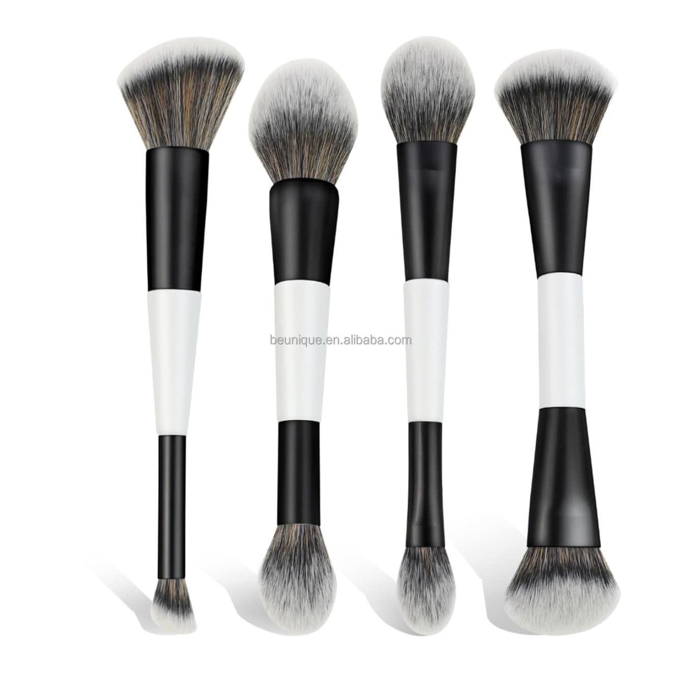 Lilywild New Arrival 4PCS Dual Ended Foundation Powder Contour Concealer Eye Makeup Brush Tool Professional Makeup Brushes - Image 6