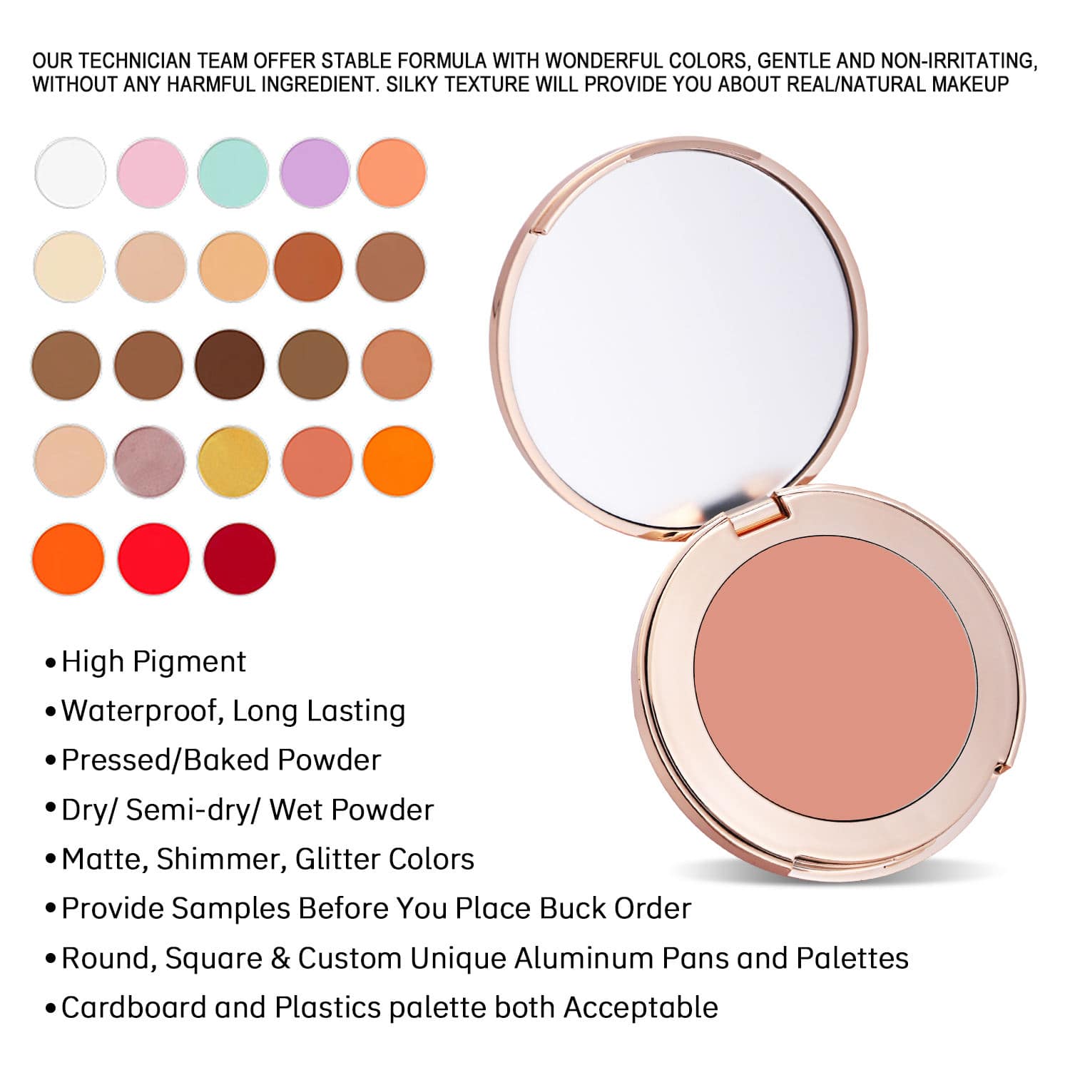 LILYWILD Waterproof Full Coverage Concealer Custom logo High Definition Face Concealer Private Label Makeup Concealer Palette - Image 6