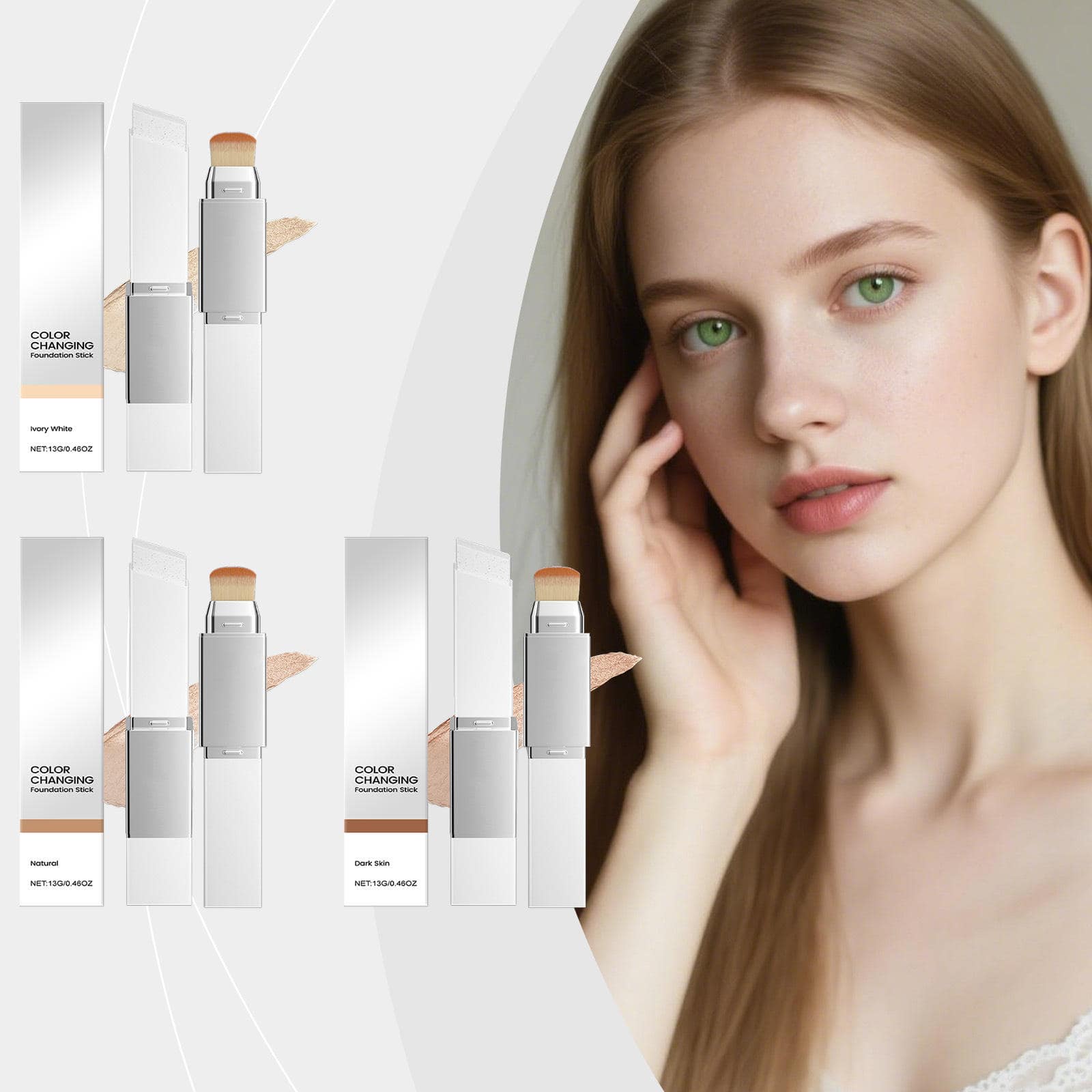 Lilywild Make up Longwear Medium Full Coverage White Foundation for All Skin Types - Image 3
