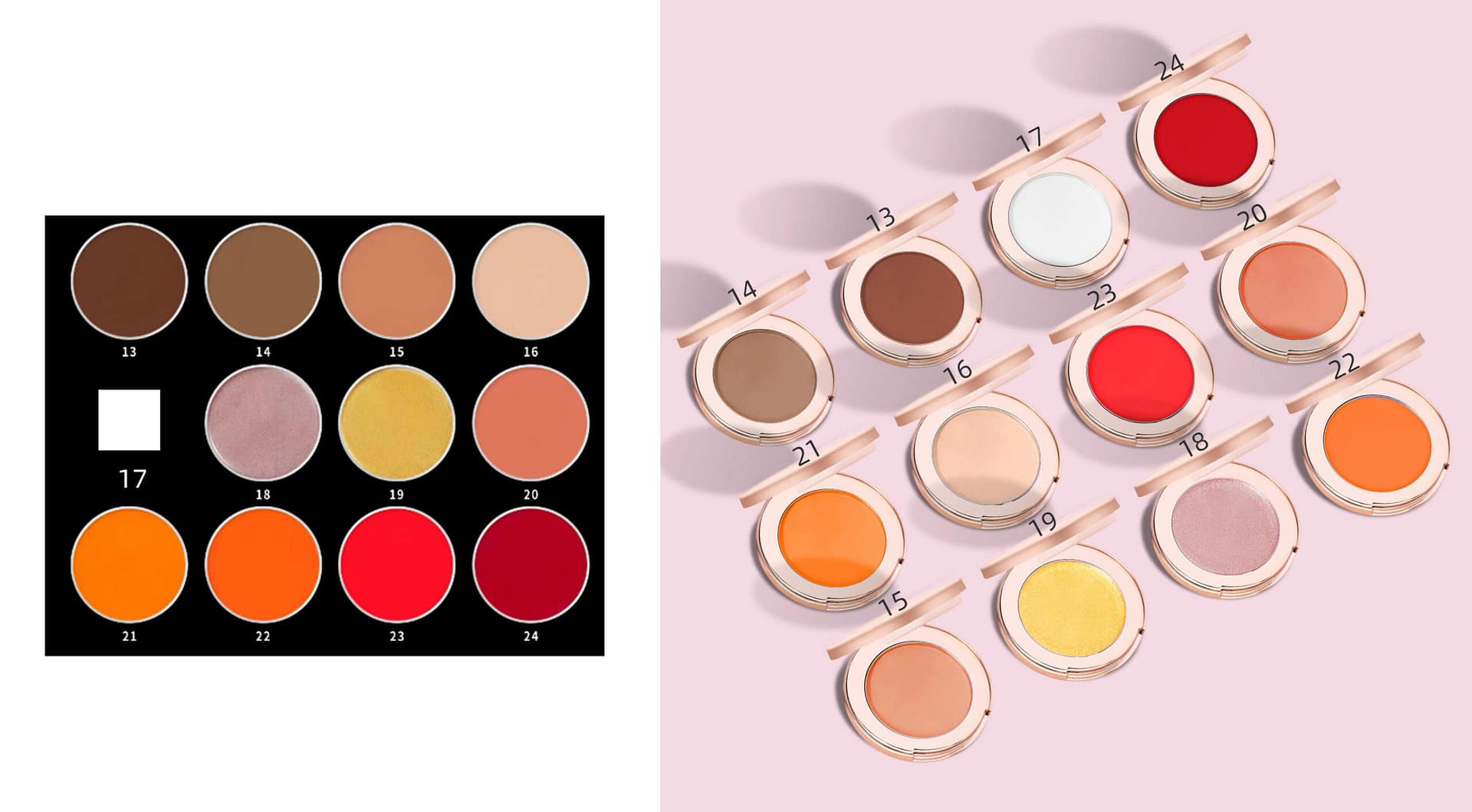 LILYWILD Waterproof Full Coverage Concealer Custom logo High Definition Face Concealer Private Label Makeup Concealer Palette - Image 3