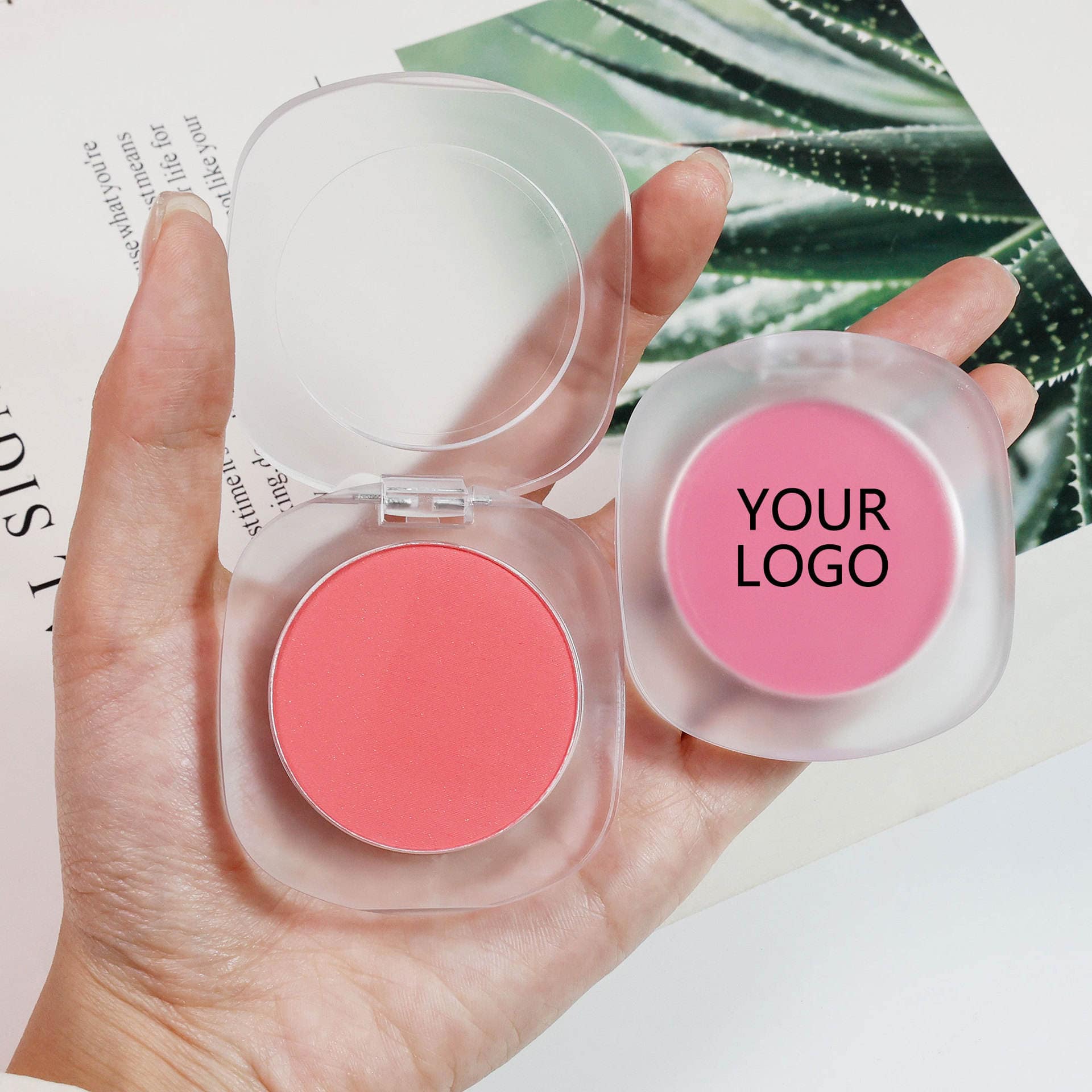 LILYWILD High Pigmented Blusher Powder Custom logo Vegan Makeup Blush Private Label Powder Blush Palette Make up Blush - Image 3
