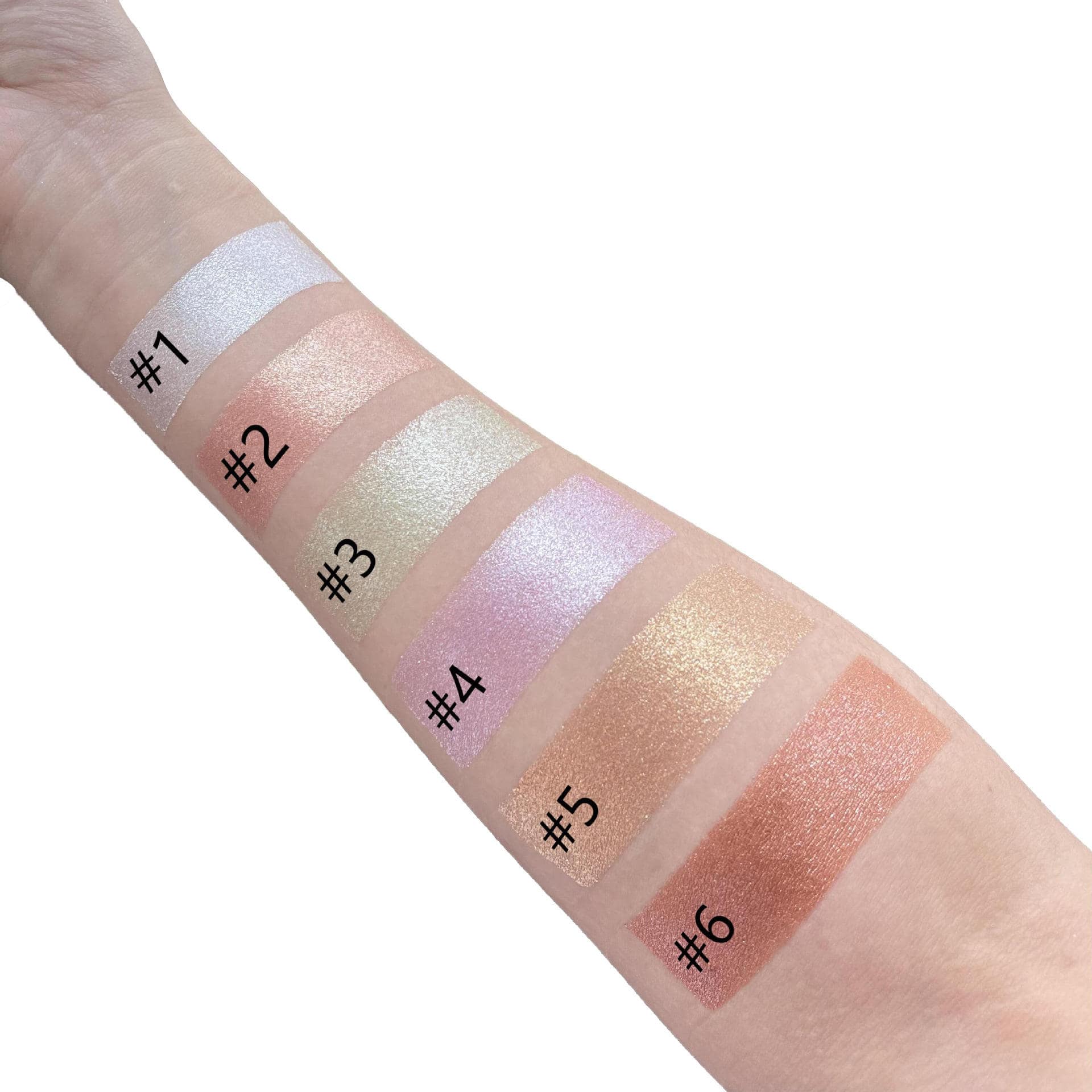 Lilywild Wholesale Eye Make up Pressed Highlighter Palette Pink Makeup Face Glitter Pigment Creamy Gel Highlighter for Face - Image 7