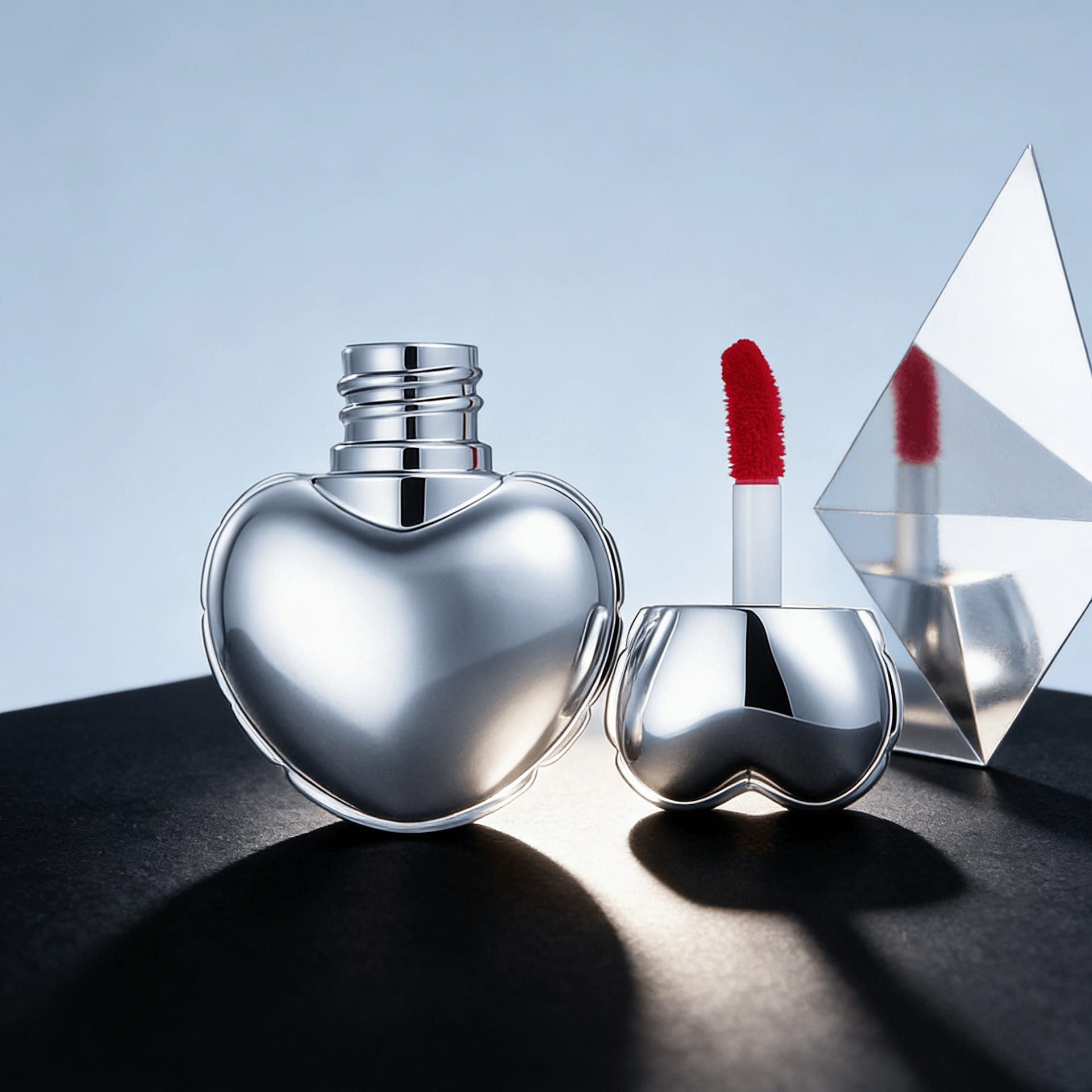 Lilywild Luxury Brand Vegan Heart Shape Lip Glaze Valentine's Day Gift Long-Lasting Customized Liquid Lipstick Waterproof - Image 3