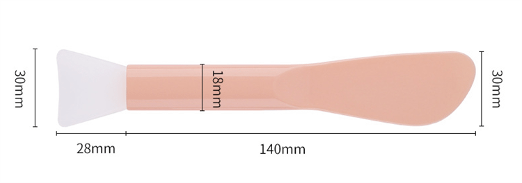 Double Ended Silicon Face Masking Brush Applicator Skin Care Spa Clay Skincare Double Sided Mask Brushes Silicon - Image 3