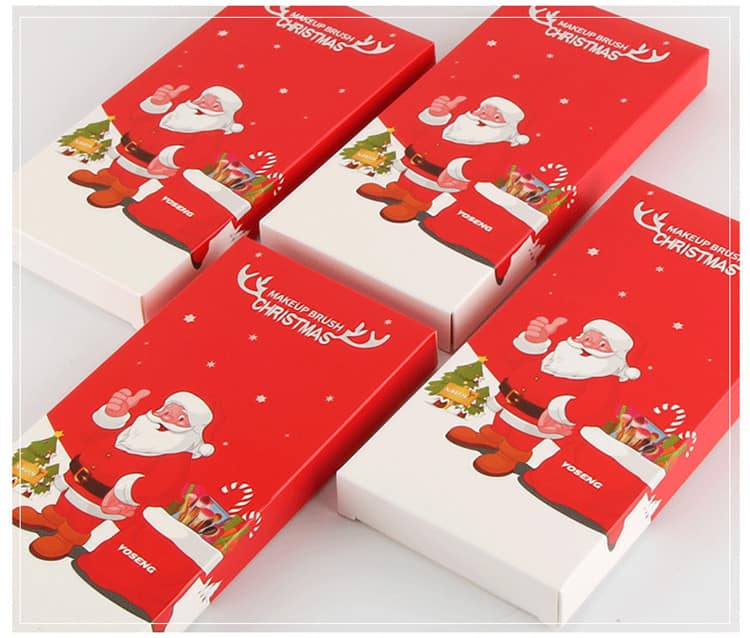 Private Label 10pcs Makeup Brush Christmas Gift Pro Good Quality Custom Makeup Brush Set 10 Pcs - Image 6