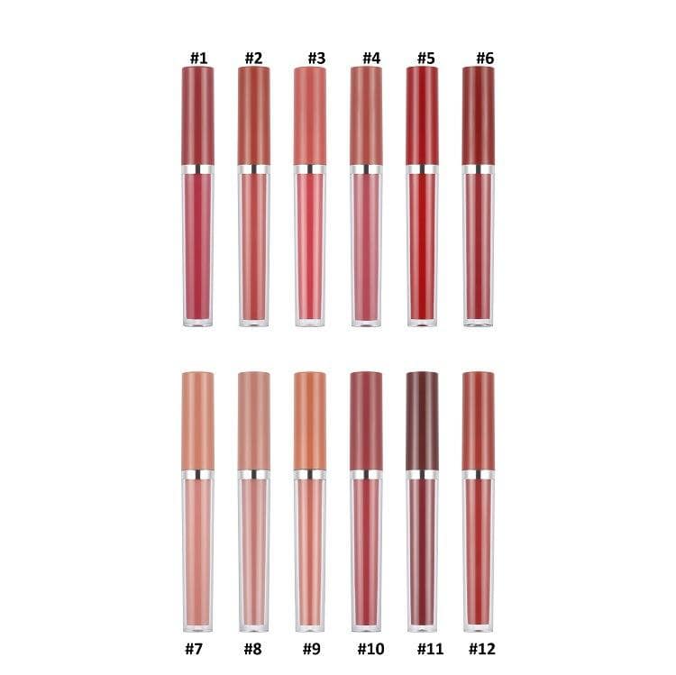 Lilywild Luxury Bulk Wholesale Vegan Lip Gloss Set Waterproof Make up Private Label Custom Lip Gloss - Image 6