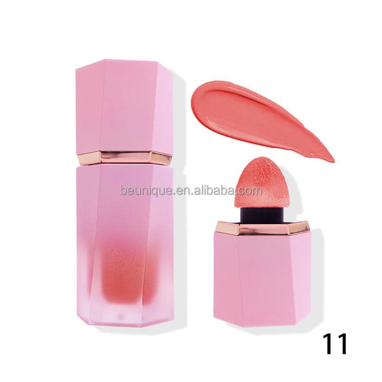 Lilywild Matte Luxury Bottle Cheek Pink Pigmented Waterproof Vegan Custom Logo Private Label Make up Liquid Blush on Make up - Image 2