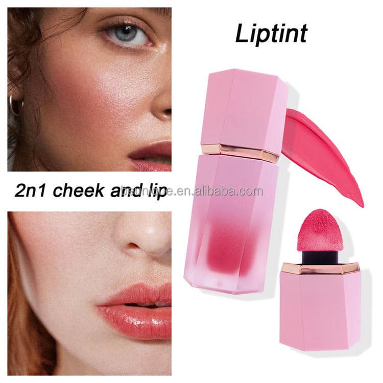 Lilywild Matte Luxury Bottle Cheek Pink Pigmented Waterproof Vegan Custom Logo Private Label Make up Liquid Blush on Make up - Image 6
