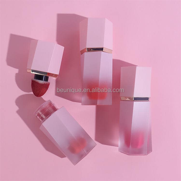 Lilywild Matte Luxury Bottle Cheek Pink Pigmented Waterproof Vegan Custom Logo Private Label Make up Liquid Blush on Make up - Image 3