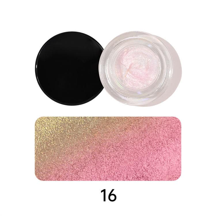 Private Label Chromic Rainbow Chameleon Creme Chrome Waterproof Eye Shadow Metallic Oem Creamy Holographic Pigment Eye Shadows - Image 5