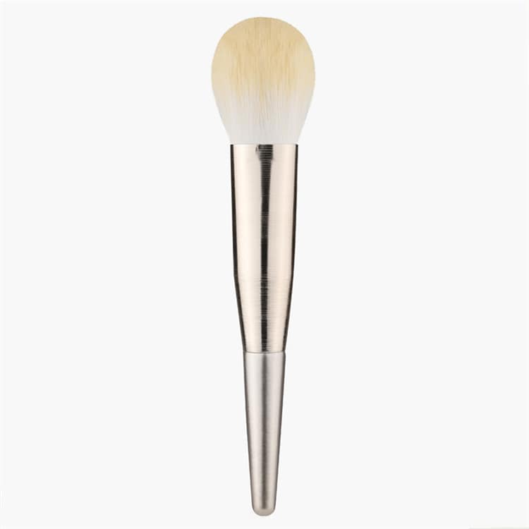 Gold Custom Logo Powder Blush Brush Single Contour Your Own Brush Powder Nails Brush - Image 5