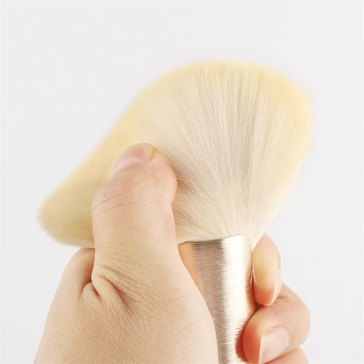 Gold Custom Logo Powder Blush Brush Single Contour Your Own Brush Powder Nails Brush - Image 6