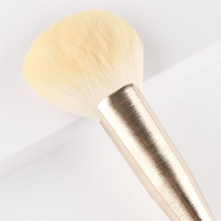 Gold Custom Logo Powder Blush Brush Single Contour Your Own Brush Powder Nails Brush - Image 7