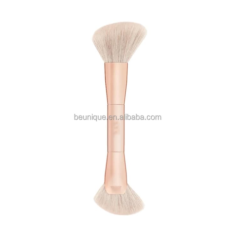 Private Label Professional Major Face Fluffy Fan Sculpt Contour Brushes New Dual Ended Sculpting Sculpting Makeup Brush - Image 3