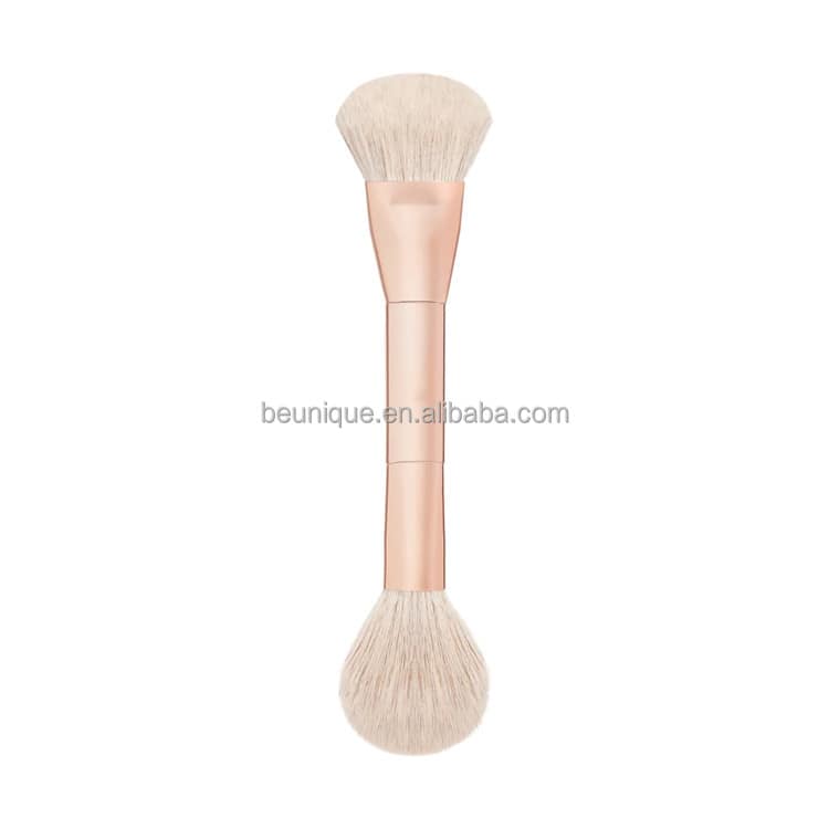Private Label Professional Major Face Fluffy Fan Sculpt Contour Brushes New Dual Ended Sculpting Sculpting Makeup Brush - Image 6