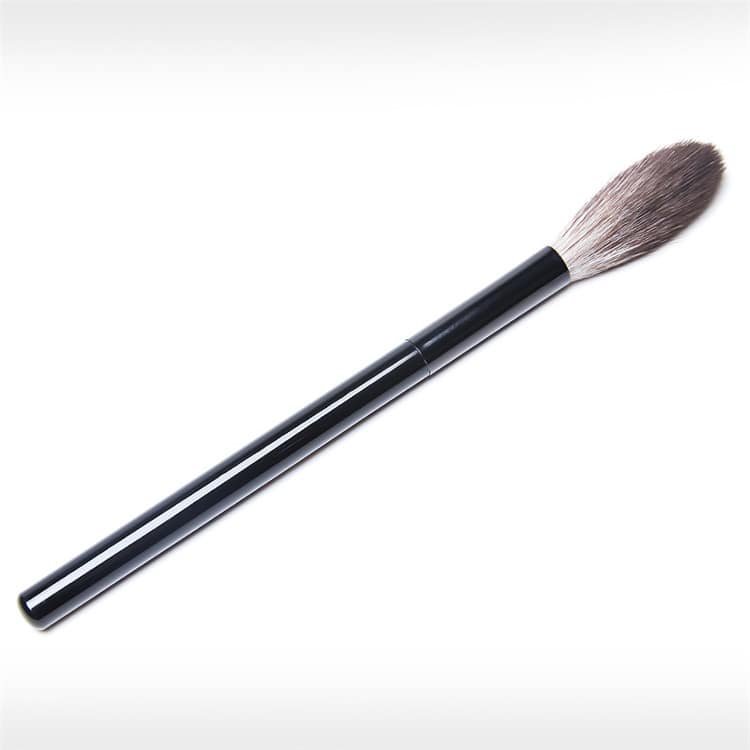 Professional High Quality Natural Blush Brush Highlighter Wholesale Custom Logo Small Black Private Label Makeup Blush Brush - Image 2