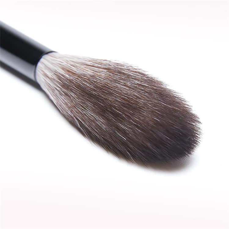 Professional High Quality Natural Blush Brush Highlighter Wholesale Custom Logo Small Black Private Label Makeup Blush Brush - Image 7