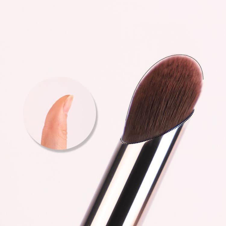 Customized Professional Concealer Makeup Brushes New Single Definer Slanted Make-Up Small Concealer Blending Brush Private Label - Image 5