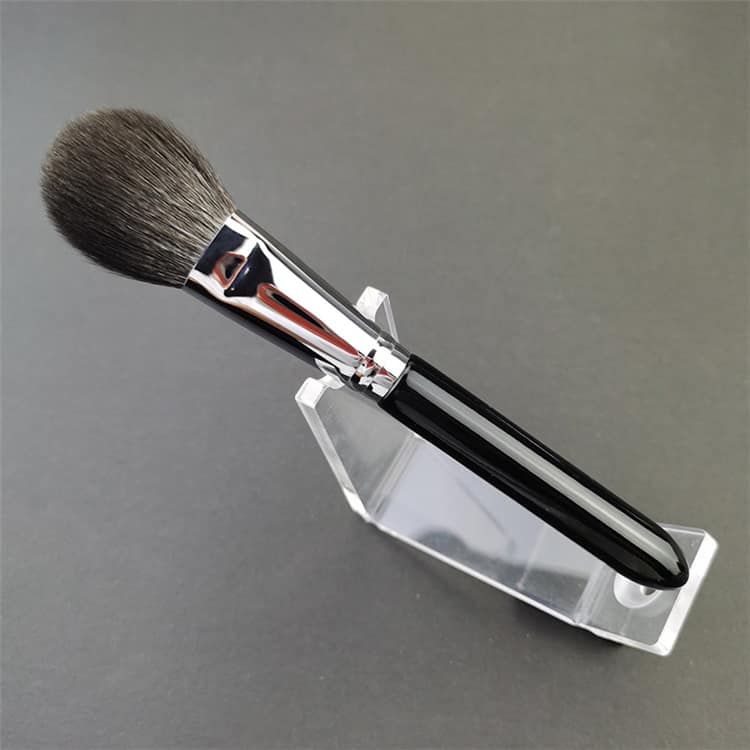 Customized Logo Black High Quality Copper Goat Hair Professional Private Label Blusher Brushes Makeup - Image 4