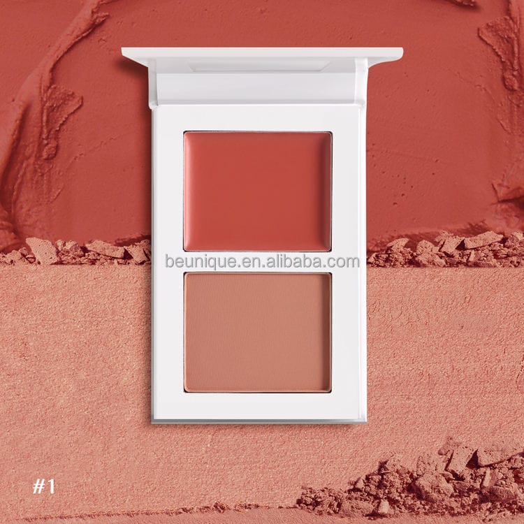 Lilywild Custom Logo High Quality Multi Color Cheek Vegan Private Label Powder Cream Palette Make up Blush - Image 3