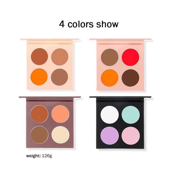 Lilywild DIY Private Label 3 in 1 Cream Blush Highlighter Professional Creme Contouring Palette Makeup Vegan Custom Contour - Image 3