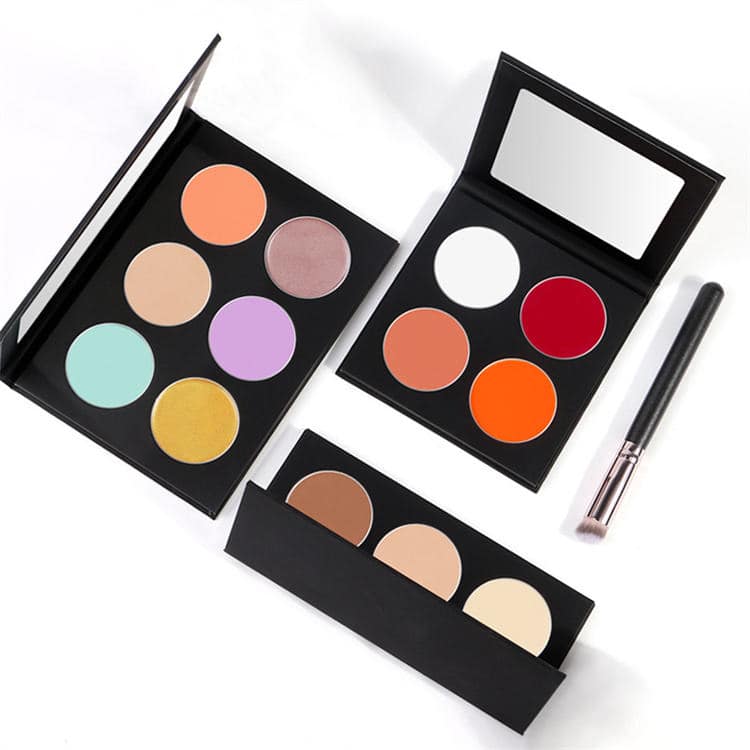 Lilywild DIY Private Label 3 in 1 Cream Blush Highlighter Professional Creme Contouring Palette Makeup Vegan Custom Contour - Image 2