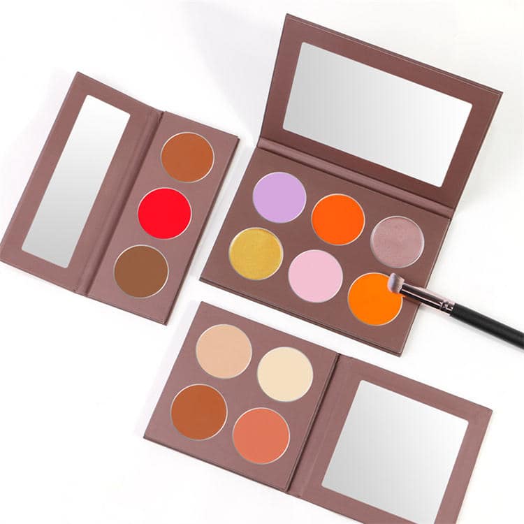 Lilywild DIY Private Label 3 in 1 Cream Blush Highlighter Professional Creme Contouring Palette Makeup Vegan Custom Contour