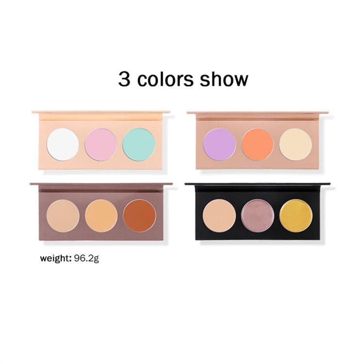 Lilywild DIY Private Label 3 in 1 Cream Blush Highlighter Professional Creme Contouring Palette Makeup Vegan Custom Contour - Image 5