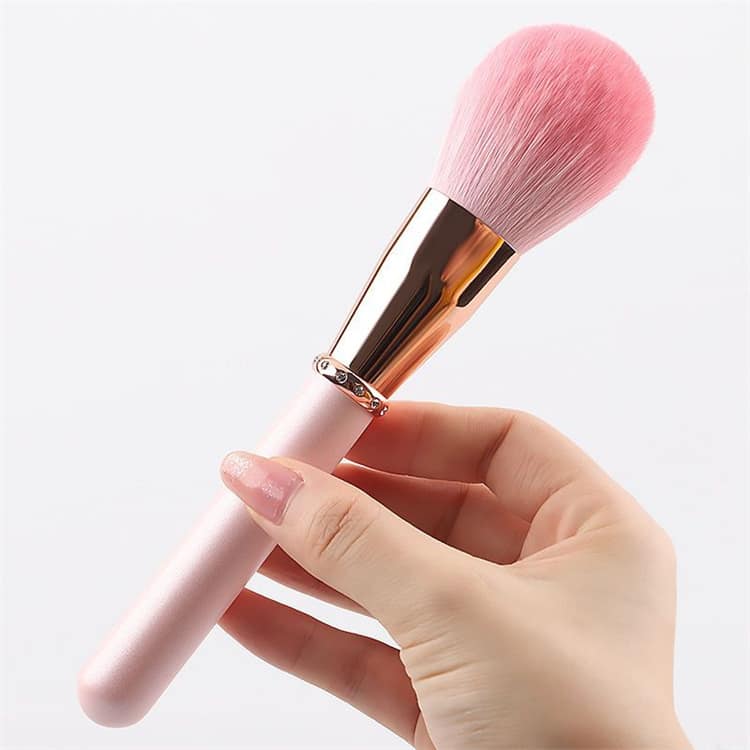 Lilywild Own Logo 9pc Pink Glitter Pink Diamond Makeup Brushes Soft Synthetic Makeup Brushes Makeup Cosmetics Brushes - Image 2