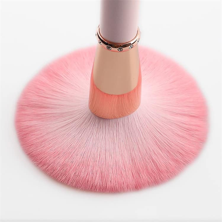 Lilywild Own Logo 9pc Pink Glitter Pink Diamond Makeup Brushes Soft Synthetic Makeup Brushes Makeup Cosmetics Brushes - Image 6