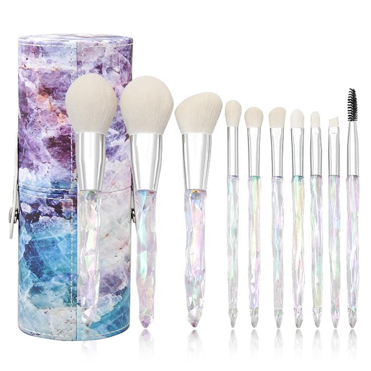 Wholesale Professional Makeup Brush Set Facial Cosmetic Brush Make up 10pcs