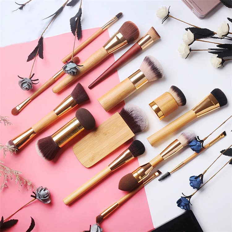 14 Pieces Makeup Brush Sets logo Makeup Brush High Quality Makeup Brush Set