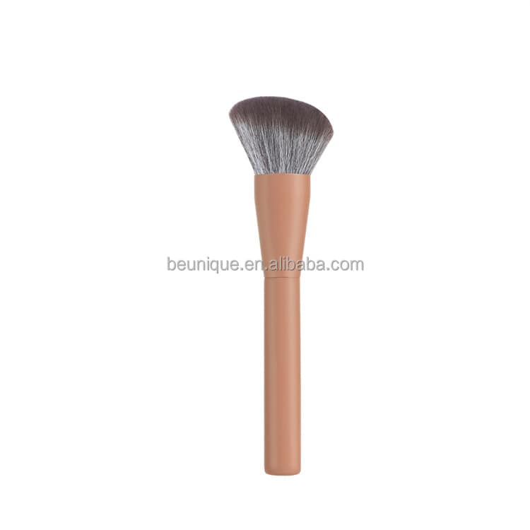 New Arrival Makeup Foundation Brushes Custom Logo Professional Private Label Synthetic Brown Makeup Brush Set High Quality - Image 4