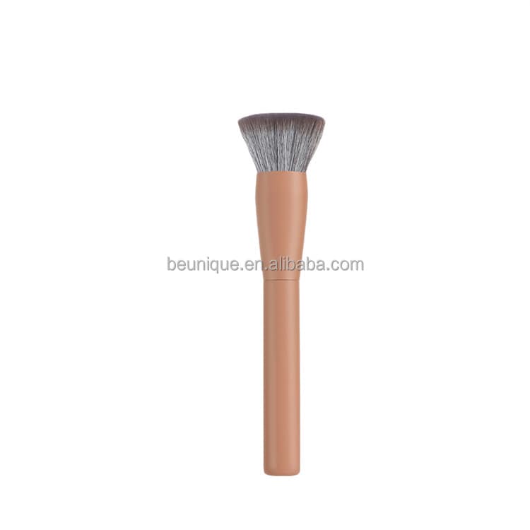 New Arrival Makeup Foundation Brushes Custom Logo Professional Private Label Synthetic Brown Makeup Brush Set High Quality - Image 7
