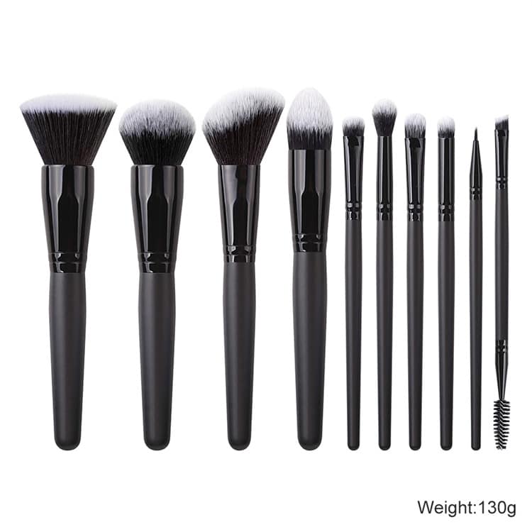 15pcs Pcs Private Label Face Synthetic Black Brush Makeup Set Professional - Image 3