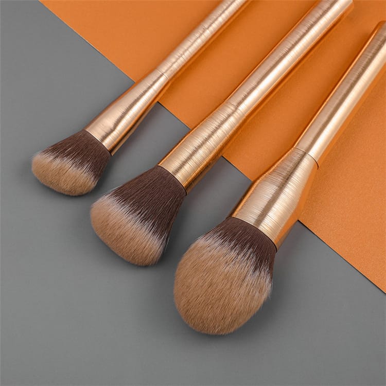 Lilywild 20pcs Wholesale Synthetic High Quality Private Label Luxury Rose Gold Professional Custom Make up Brush Set With Logo - Image 5