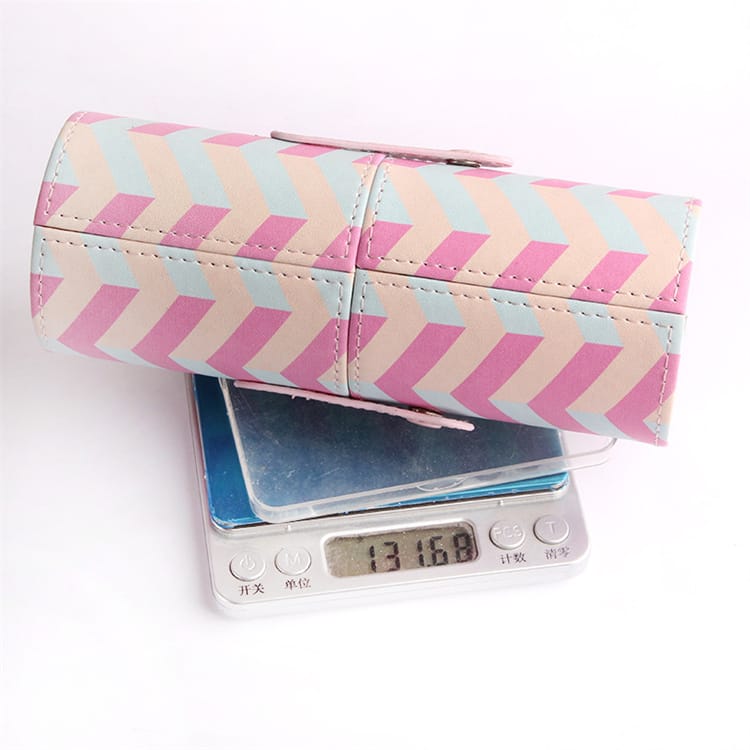 Custom Multi Color Makeup Brush Travel Holder Cute Cylinder Case Stand up Dustproof Cute Makeup Brush Holder Lid - Image 5
