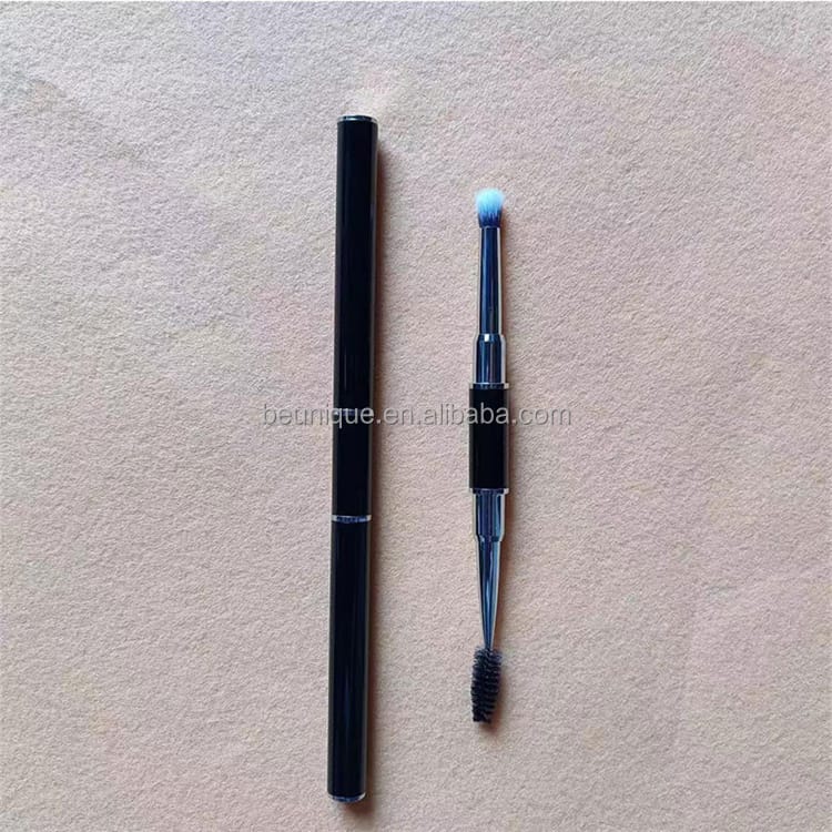 Portable Lash Care Wand Spoolie Custom Dual Ended Sided Eye Lashes Extensions Cleaning Brush Cleaner Lash Brush With Cover - Image 6