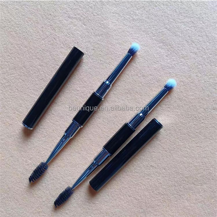 Portable Lash Care Wand Spoolie Custom Dual Ended Sided Eye Lashes Extensions Cleaning Brush Cleaner Lash Brush With Cover - Image 7