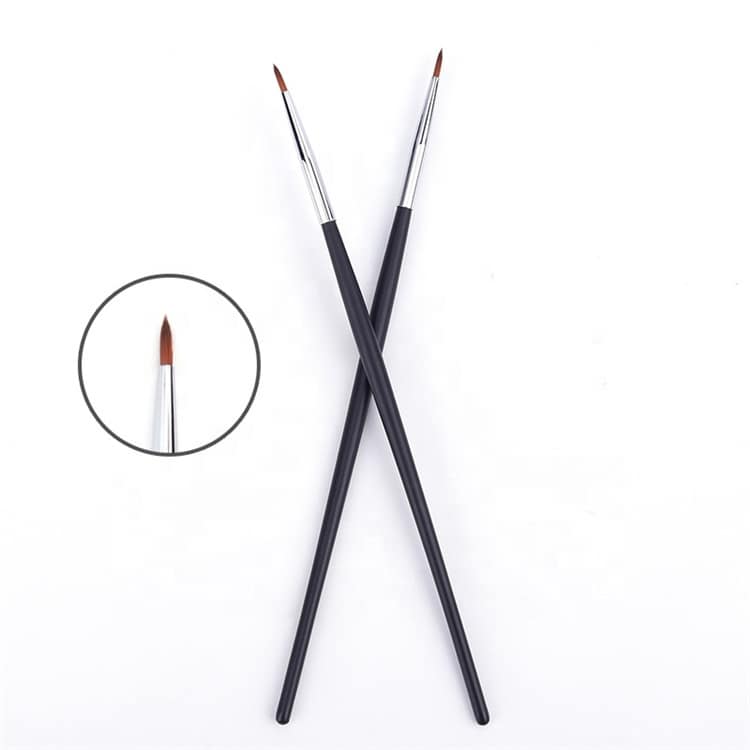 Professional Precision Custom Fine Tip Single Thin Makeup Eyeliner Brush Fine