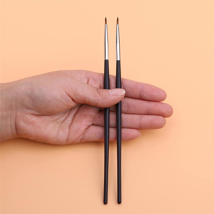 Professional Precision Custom Fine Tip Single Thin Makeup Eyeliner Brush Fine - Image 3