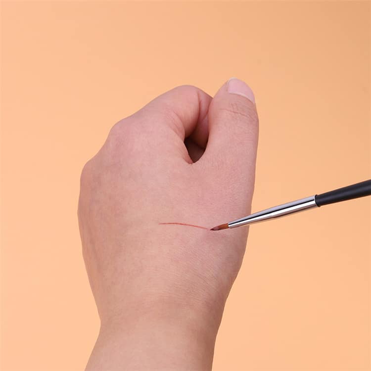 Professional Precision Custom Fine Tip Single Thin Makeup Eyeliner Brush Fine - Image 4