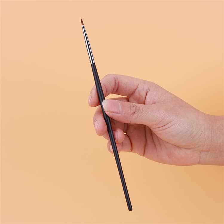 Professional Precision Custom Fine Tip Single Thin Makeup Eyeliner Brush Fine - Image 6