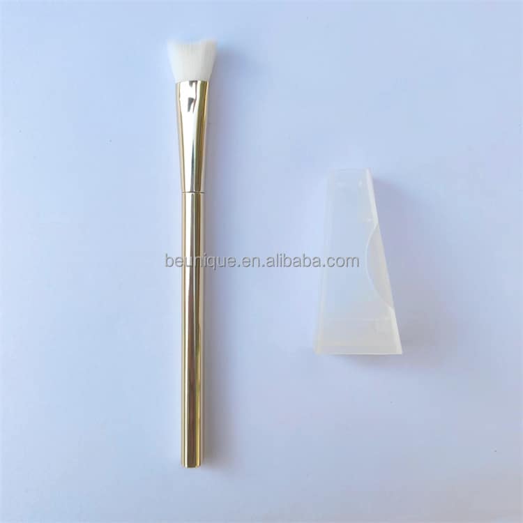 Professional Flat U-Shape Eyelash Cleaning Brush Double Ended Design Super Soft Synthetic Hair Reusable Handheld Deep Lash Line - Image 4