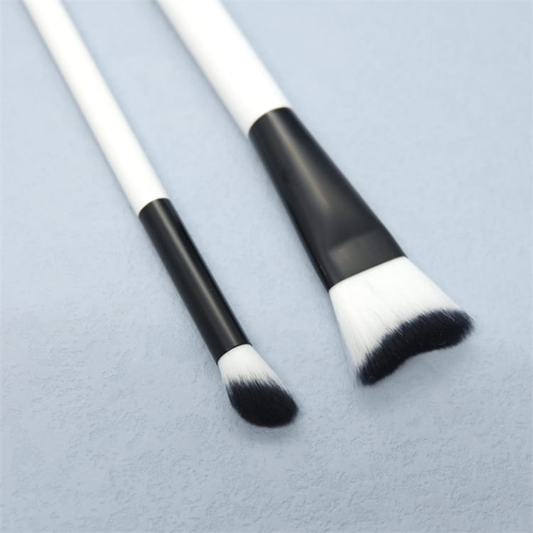 Lash Essential Cleaning Brushes Black Swoop Water Oem Eye Lash Cleaning Set Soft Wooden Curved Lash Cleansing Brushes Logo - Image 4