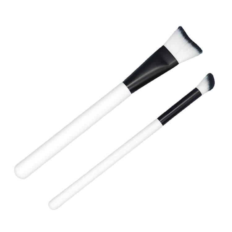 Lash Essential Cleaning Brushes Black Swoop Water Oem Eye Lash Cleaning Set Soft Wooden Curved Lash Cleansing Brushes Logo - Image 6