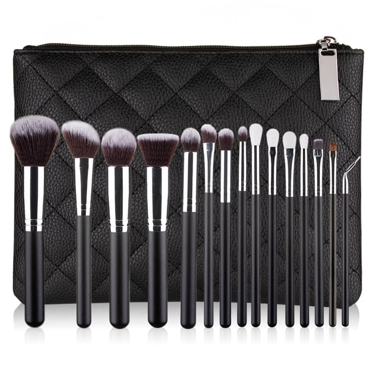 15pcs Pieces Your Own Logo Premium Pro Makeup Brush Set Personalized Makeup Brushes